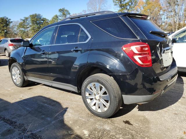 2GNALCEK8G1155067 - 2016 CHEVROLET EQUINOX LT BLACK photo 2