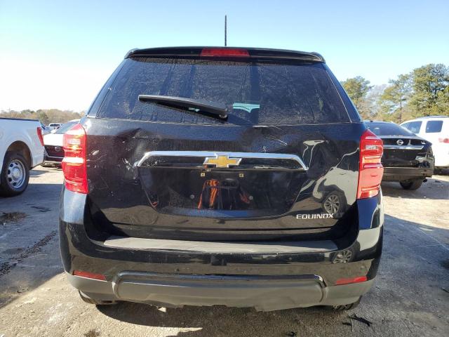 2GNALCEK8G1155067 - 2016 CHEVROLET EQUINOX LT BLACK photo 6