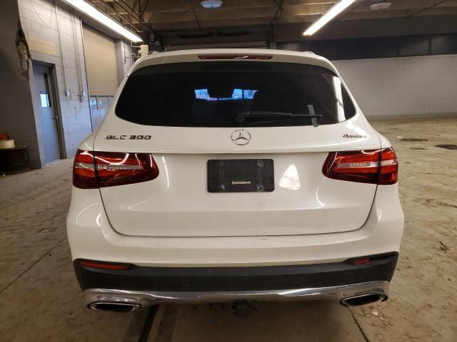 WDC0G4KB1HF206335 - 2017 MERCEDES-BENZ GLC 300 4MATIC WHITE photo 6