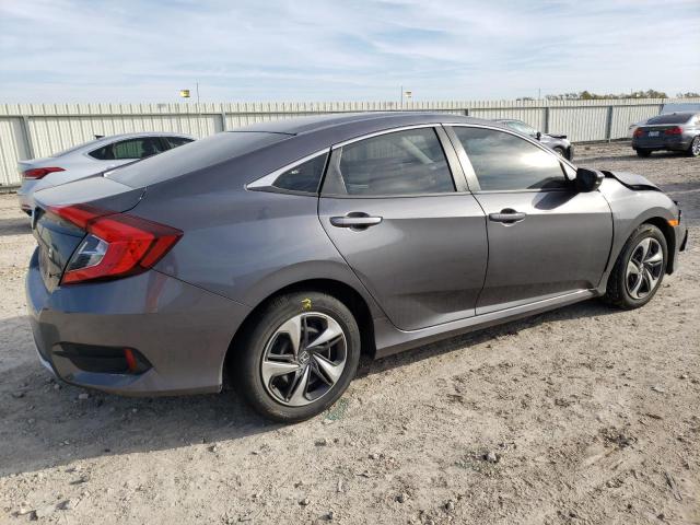 2HGFC2F6XMH545604 - 2021 HONDA CIVIC LX GRAY photo 3