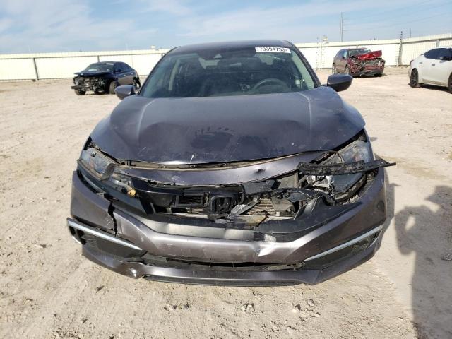 2HGFC2F6XMH545604 - 2021 HONDA CIVIC LX GRAY photo 5