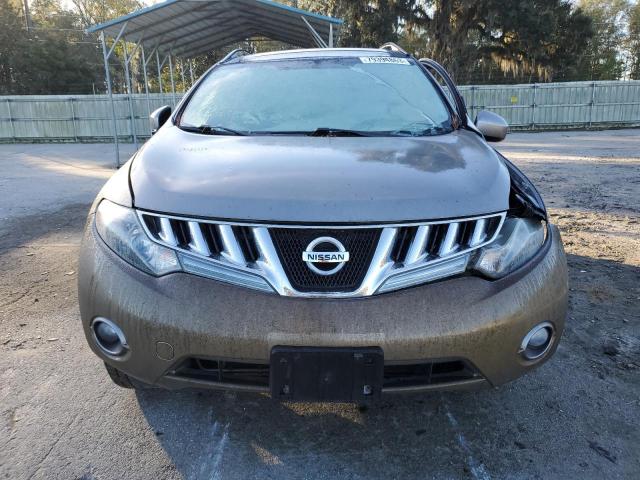 JN8AZ18W49W205246 - 2009 NISSAN MURANO S TAN photo 5