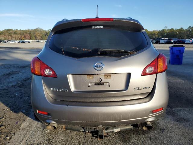 JN8AZ18W49W205246 - 2009 NISSAN MURANO S TAN photo 6