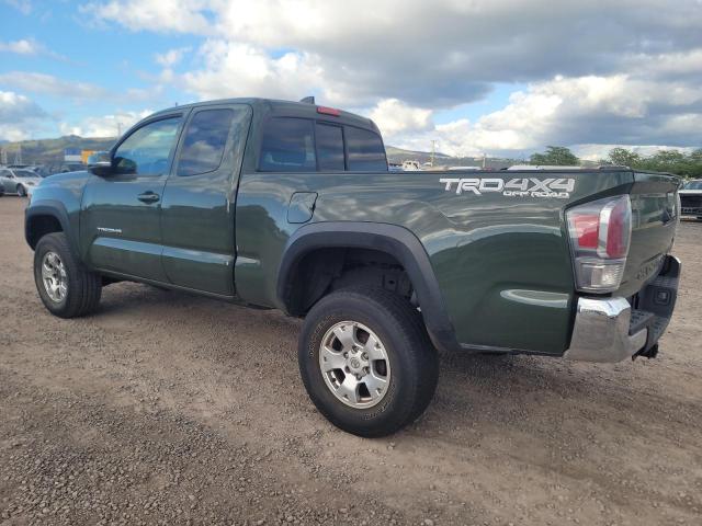 3TYSZ5AN9MT036220 - 2021 TOYOTA TACOMA ACCESS CAB GREEN photo 2