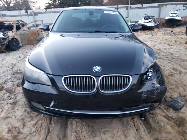 WBANV13558C150424 - 2008 BMW 528 XI BLACK photo 5