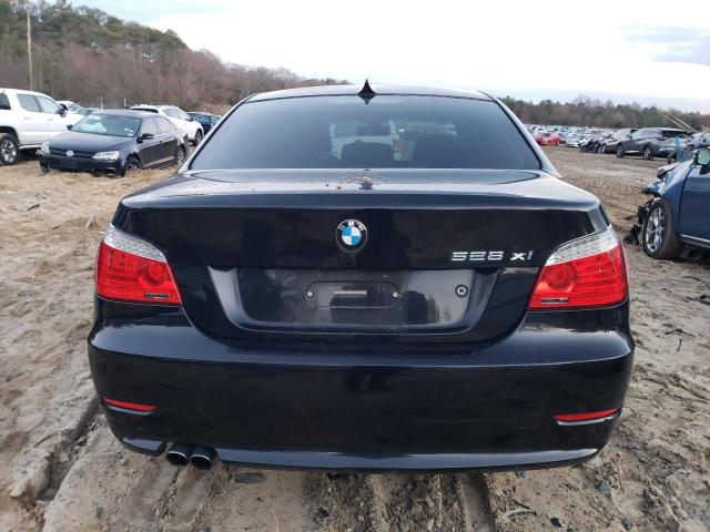 WBANV13558C150424 - 2008 BMW 528 XI BLACK photo 6