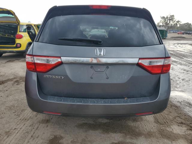 5FNRL5H41BB094929 - 2011 HONDA ODYSSEY EX GRAY photo 6