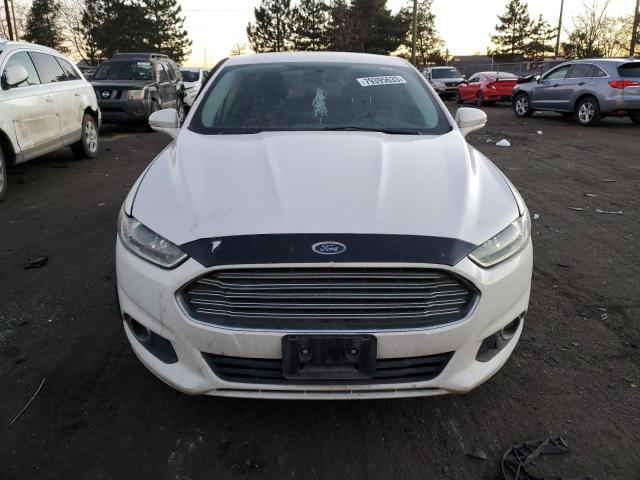 3FA6P0H71GR309273 - 2016 FORD FUSION SE WHITE photo 5