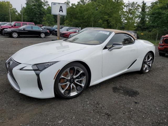 JTHKPAAY9MA104399 - 2021 LEXUS LC 500 WHITE photo 1