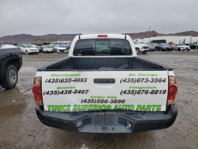 5TENX22NX6Z262512 - 2006 TOYOTA TACOMA WHITE photo 6