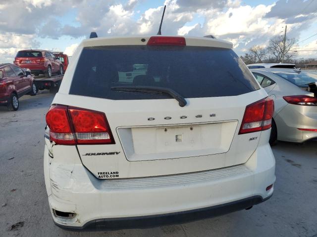 3C4PDCBB1ET156061 - 2014 DODGE JOURNEY SXT WHITE photo 6