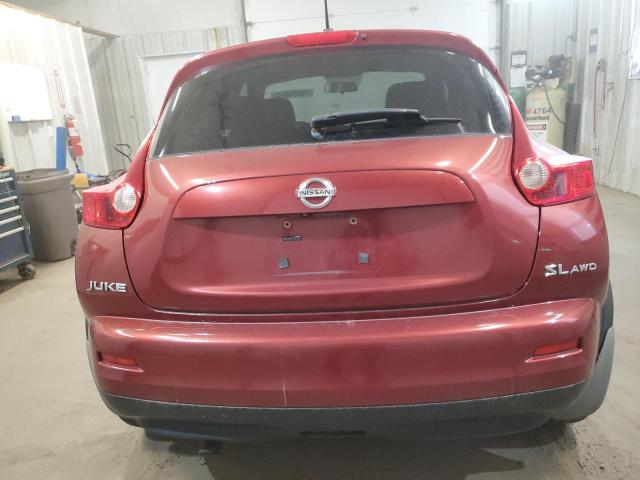 JN8AF5MV7BT020077 - 2011 NISSAN JUKE S MAROON photo 6