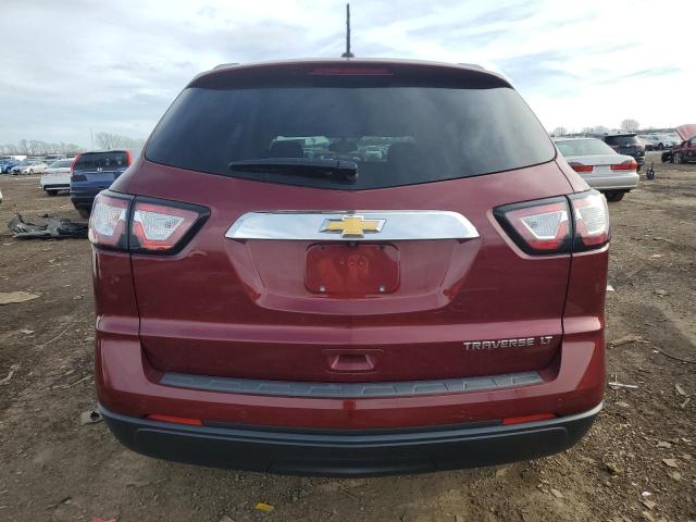 1GNKRGKD0GJ245853 - 2016 CHEVROLET TRAVERSE LT MAROON photo 6