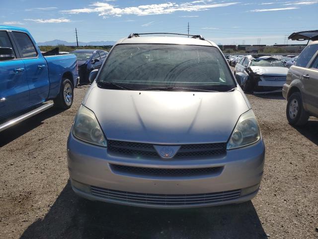 5TDZA22C94S181383 - 2004 TOYOTA SIENNA XLE SILVER photo 5