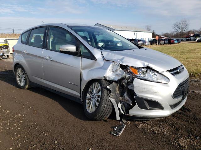 1FADP5AU1JL102991 - 2018 FORD C-MAX SE SILVER photo 4