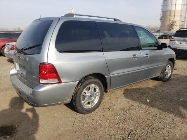 2FMDA52257BA10974 - 2007 FORD FREESTAR SEL BLUE photo 3