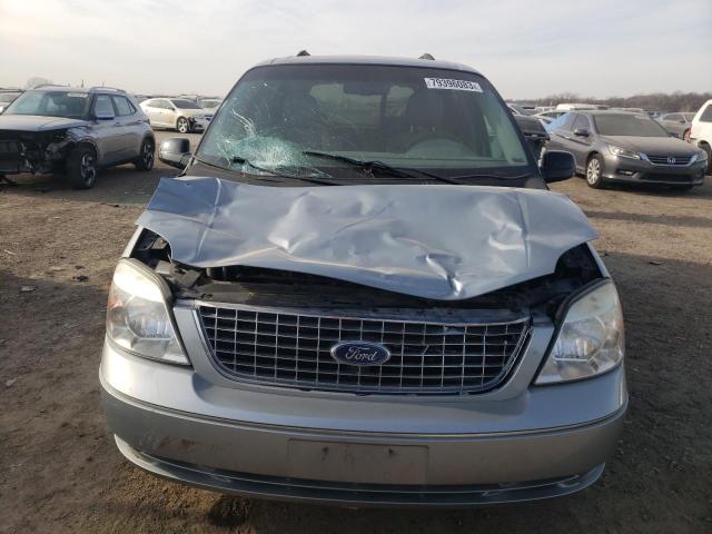 2FMDA52257BA10974 - 2007 FORD FREESTAR SEL BLUE photo 5