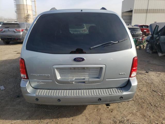 2FMDA52257BA10974 - 2007 FORD FREESTAR SEL BLUE photo 6