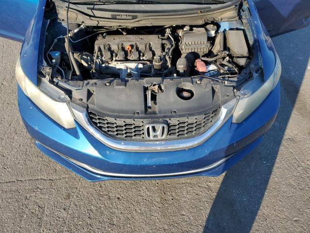 19XFB2F50DE222134 - 2013 HONDA CIVIC LX BLUE photo 11