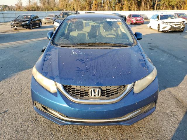 19XFB2F50DE222134 - 2013 HONDA CIVIC LX BLUE photo 5