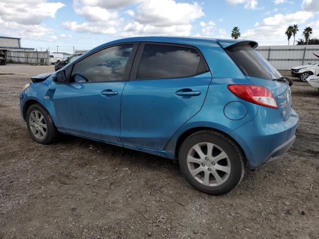 JM1DE1LY8C0131725 - 2012 MAZDA MAZDA2 BLUE photo 2