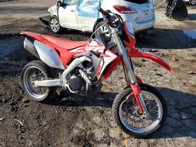 JH2PD1110KK002040 - 2019 HONDA CRF450 L RED photo 1