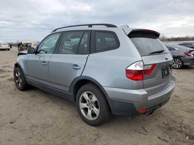 WBXPC93498WJ09027 - 2008 BMW X3 3.0SI SILVER photo 2