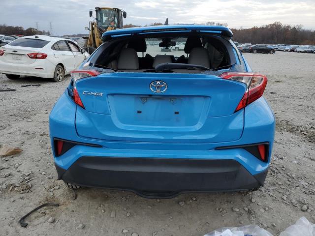 JTNKHMBX3K1015393 - 2019 TOYOTA C-HR XLE BLUE photo 6