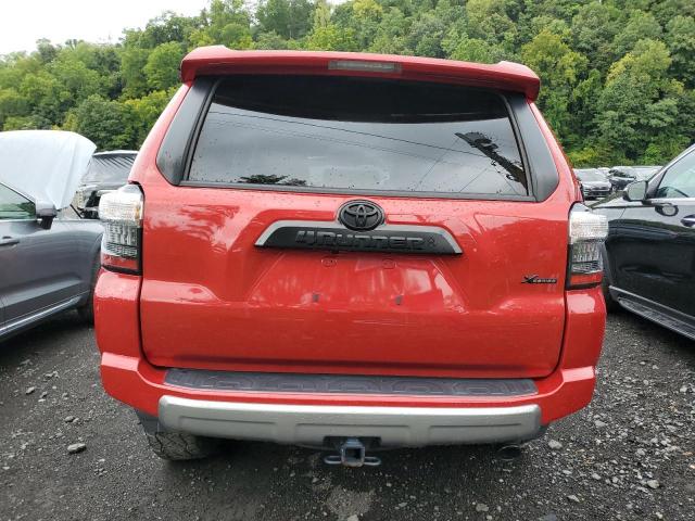 JTERU5JR9P6102342 - 2023 TOYOTA 4RUNNER SE RED photo 6