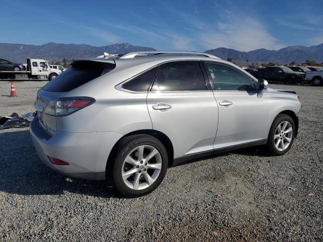 2T2ZK1BA7BC055224 - 2011 LEXUS RX 350 SILVER photo 3