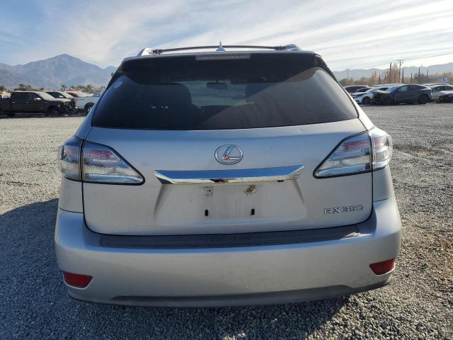 2T2ZK1BA7BC055224 - 2011 LEXUS RX 350 SILVER photo 6