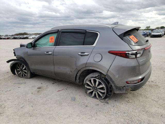 KNDPN3AC3H7234405 - 2017 KIA SPORTAGE EX GRAY photo 2