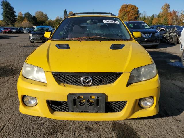 JM1BJ246231114175 - 2003 MAZDA PROTEGE PR5 YELLOW photo 5