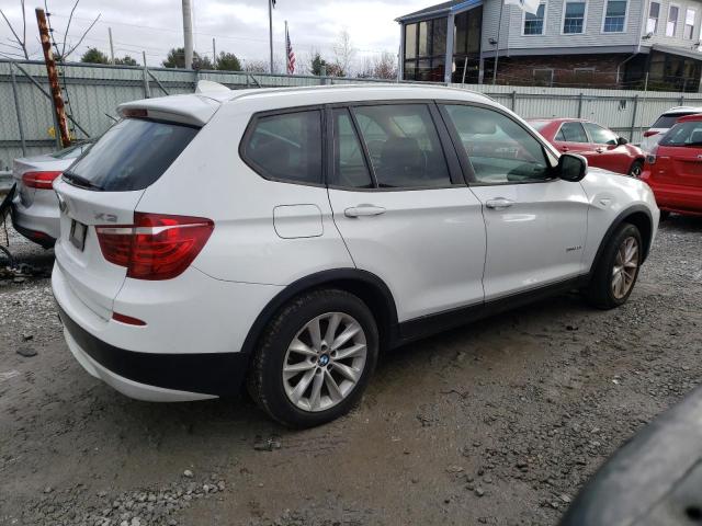 5UXWX9C57D0A17838 - 2013 BMW X3 XDRIVE28I WHITE photo 3