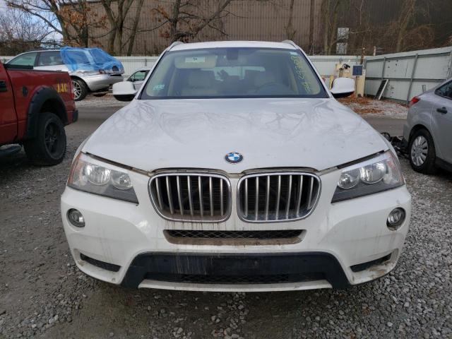 5UXWX9C57D0A17838 - 2013 BMW X3 XDRIVE28I WHITE photo 5