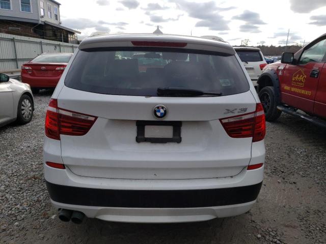 5UXWX9C57D0A17838 - 2013 BMW X3 XDRIVE28I WHITE photo 6