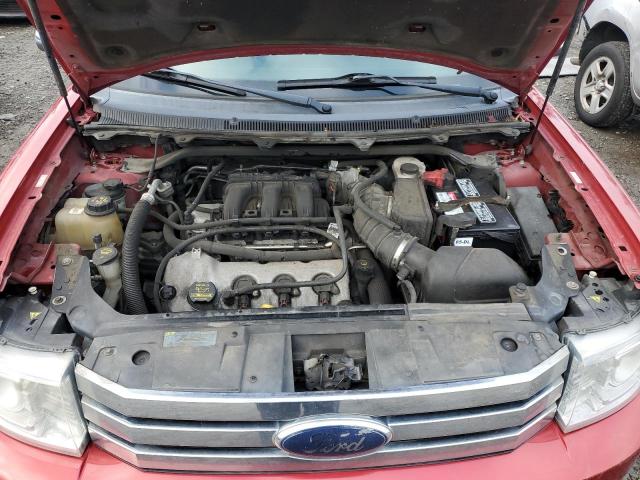 2FMHK6DC5ABD01072 - 2010 FORD FLEX LIMITED RED photo 11