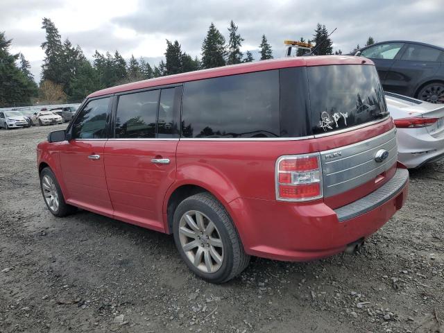 2FMHK6DC5ABD01072 - 2010 FORD FLEX LIMITED RED photo 2