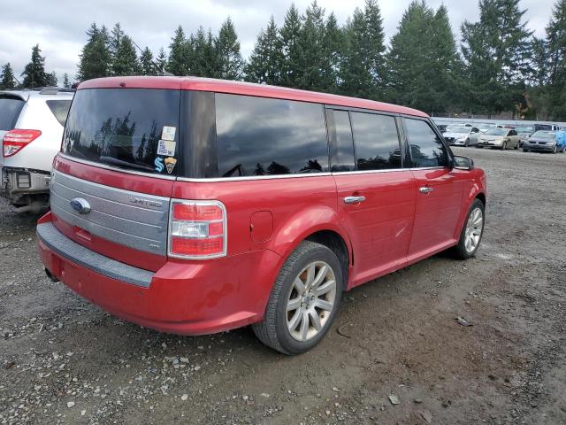 2FMHK6DC5ABD01072 - 2010 FORD FLEX LIMITED RED photo 3