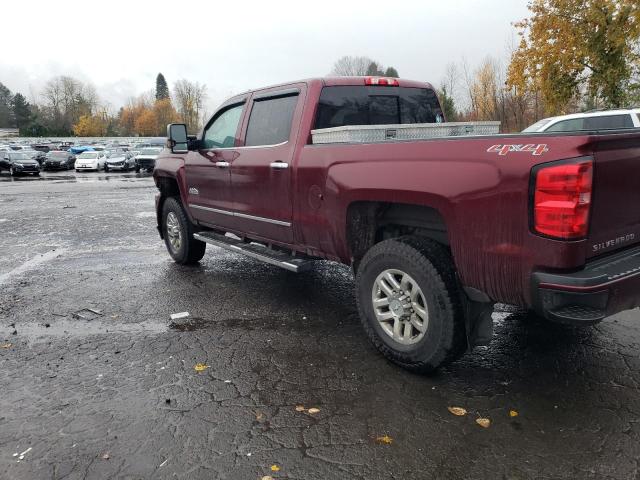 1GC4K1E83GF291018 - 2016 CHEVROLET SILVERADO K3500 HIGH COUNTRY BURGUNDY photo 2