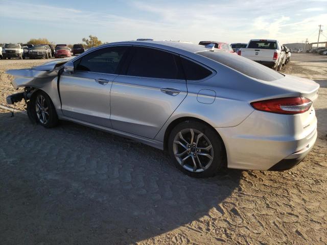 3FA6P0CDXKR253839 - 2019 FORD FUSION SEL SILVER photo 2