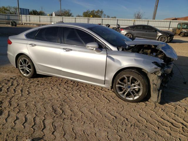 3FA6P0CDXKR253839 - 2019 FORD FUSION SEL SILVER photo 4