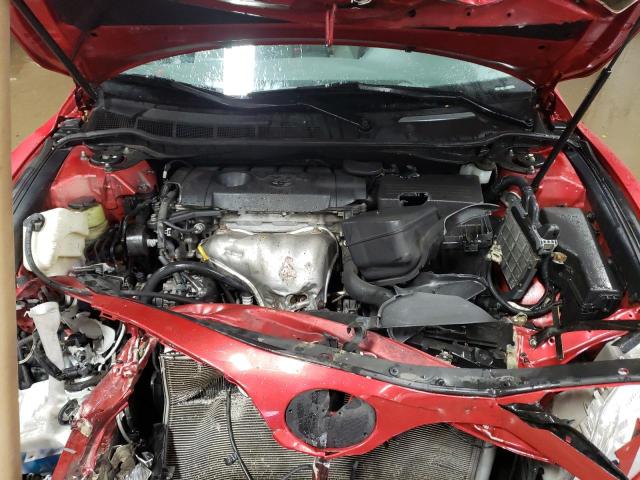 4T4BF3EK8BR103649 - 2011 TOYOTA CAMRY BASE RED photo 11