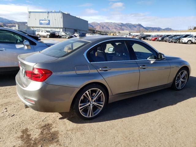 WBA8B7G51GNT14516 - 2016 BMW 340 XI GRAY photo 3