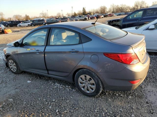 KMHCT4AEXHU254319 - 2017 HYUNDAI ACCENT SE GRAY photo 2