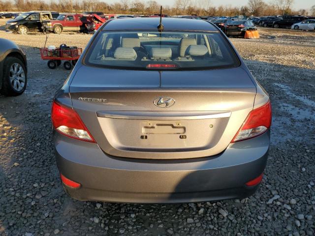 KMHCT4AEXHU254319 - 2017 HYUNDAI ACCENT SE GRAY photo 6