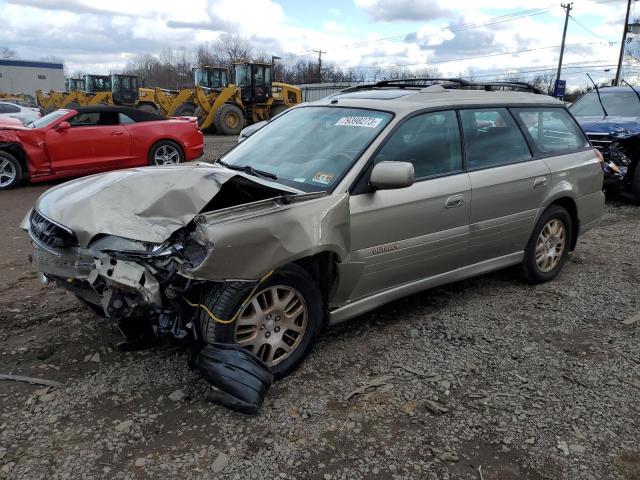 4S3BH896237637085 - 2003 SUBARU LEGACY OUTBACK H6 3.0 VDC SILVER photo 1