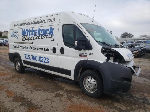 3C6TRVDG1KE557525 - 2019 RAM PROMASTER 2500 HIGH Ақ фото 4