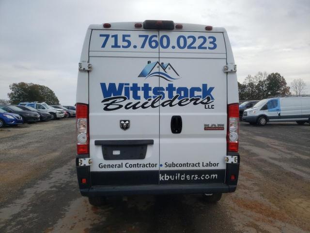 3C6TRVDG1KE557525 - 2019 RAM PROMASTER 2500 HIGH Ақ фото 6