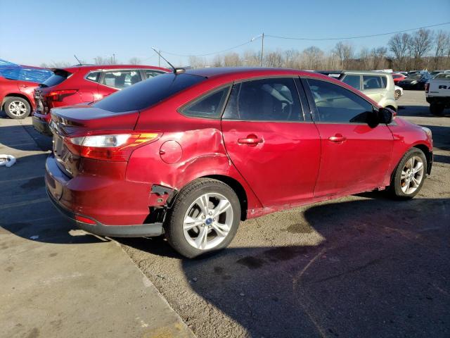 1FADP3F29DL137214 - 2013 FORD FOCUS SE RED photo 3